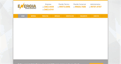 Desktop Screenshot of energiageradores.com.br