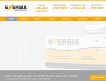 Tablet Screenshot of energiageradores.com.br